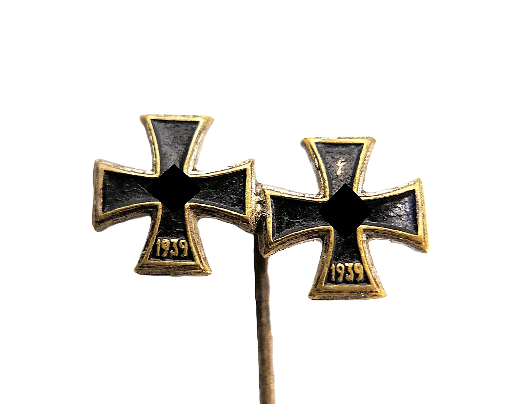 9 mm Miniatur – Eisernes Kreuz 1. und 2. Klasse 1939 – EK