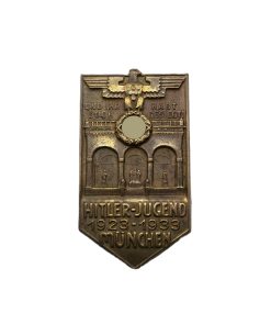 Abzeichen – HJ (Hitlerjugend) – Gedenkfeier – Und Ihr habt doch gesiegt -1923-1933 – Hersteller H. Wittmann, München