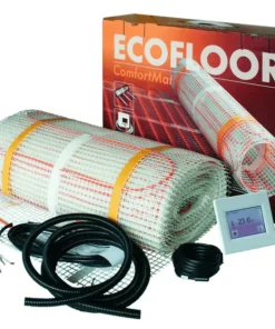 ECOFLOOR® Fußbodenheizung elektrisch Komplett-Set 160 Watt/m² inkl. Thermostat