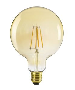 Kanlux® XLED Filament LED Glühbirne, Leuchtmittel E27 7W = 55 Watt 725 Lumen 2500K extra warmweiß Winkel 320º Länge 178 mm