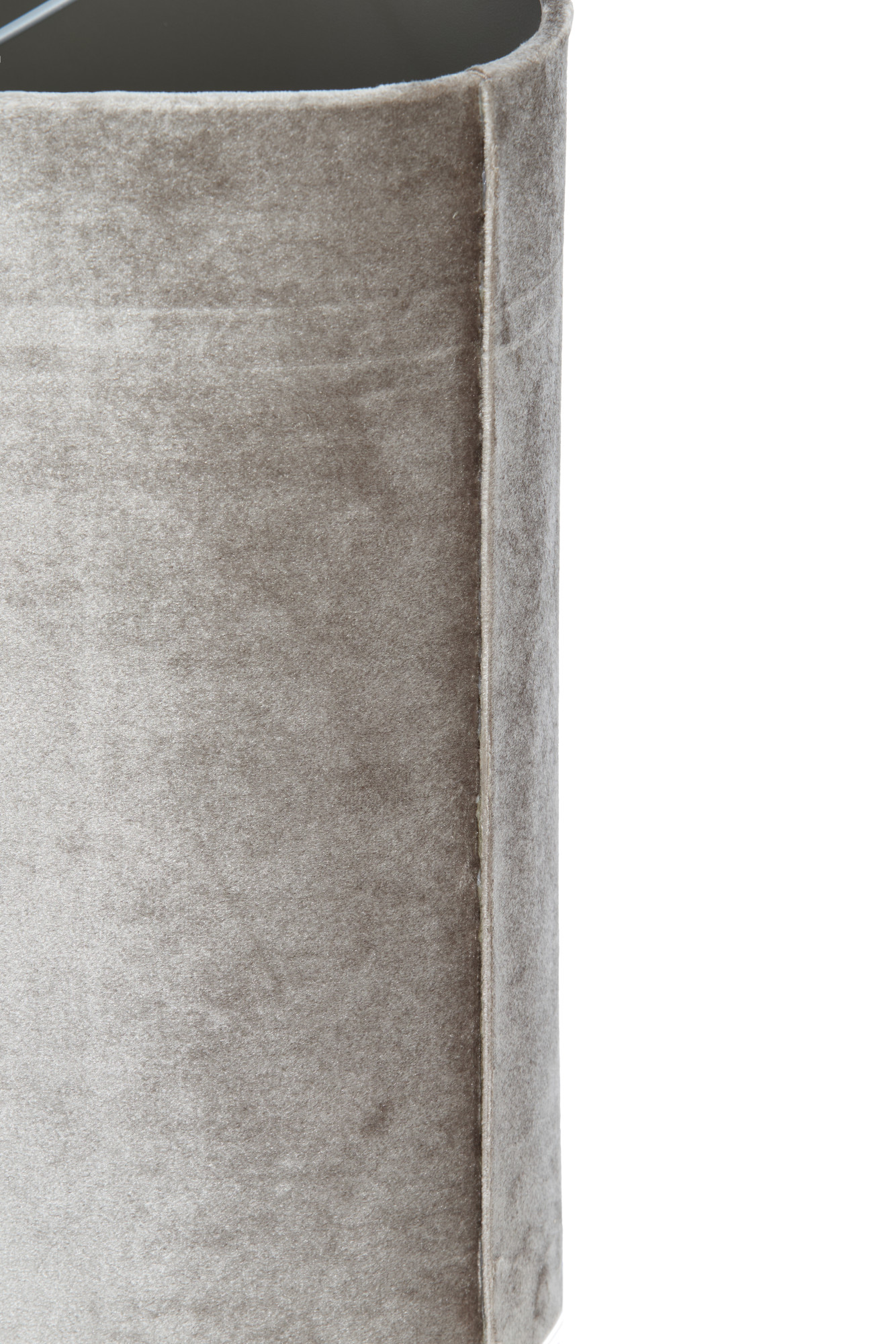 Samt Lampenschirm taupe zylindrisch Light & Living Palata – Ø 30 cm – Bild 4