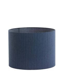 Blaue Zylinderlampenschirm für Atmosphäre Light & Living Harper – Ø 40 cm