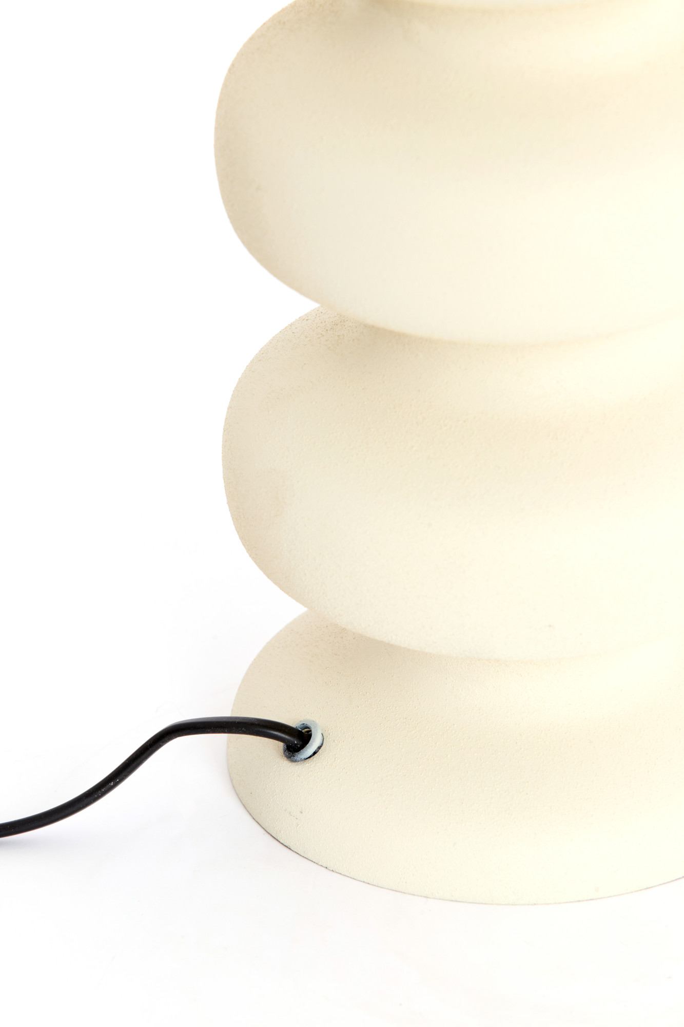 Keramischer Lampenfuß beige Light & Living Soroca – H. 24 cm – Bild 4