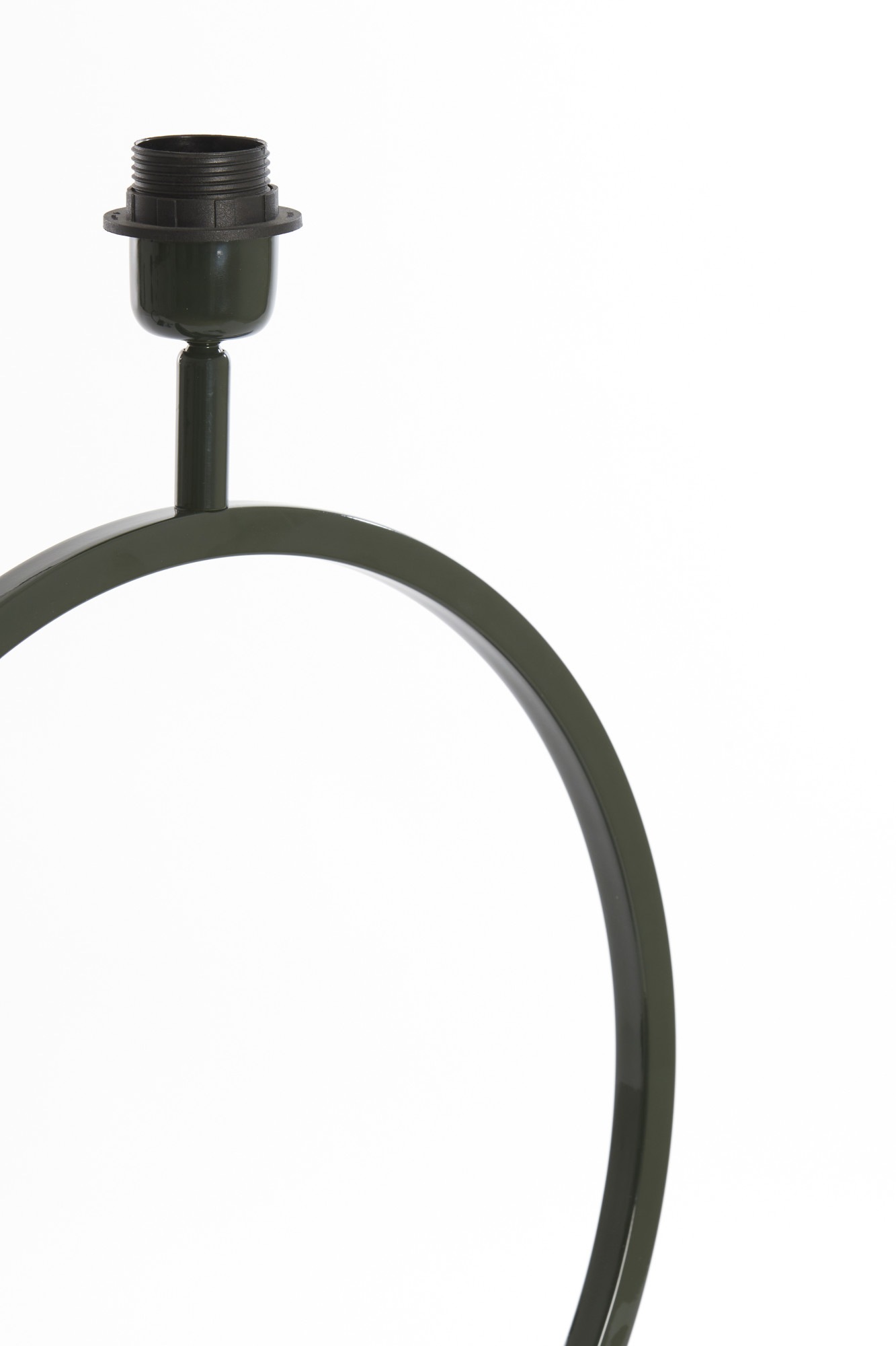 Runderrahmen Lampenfuß schwarz Light & Living Liva – H. 53 cm – Bild 5