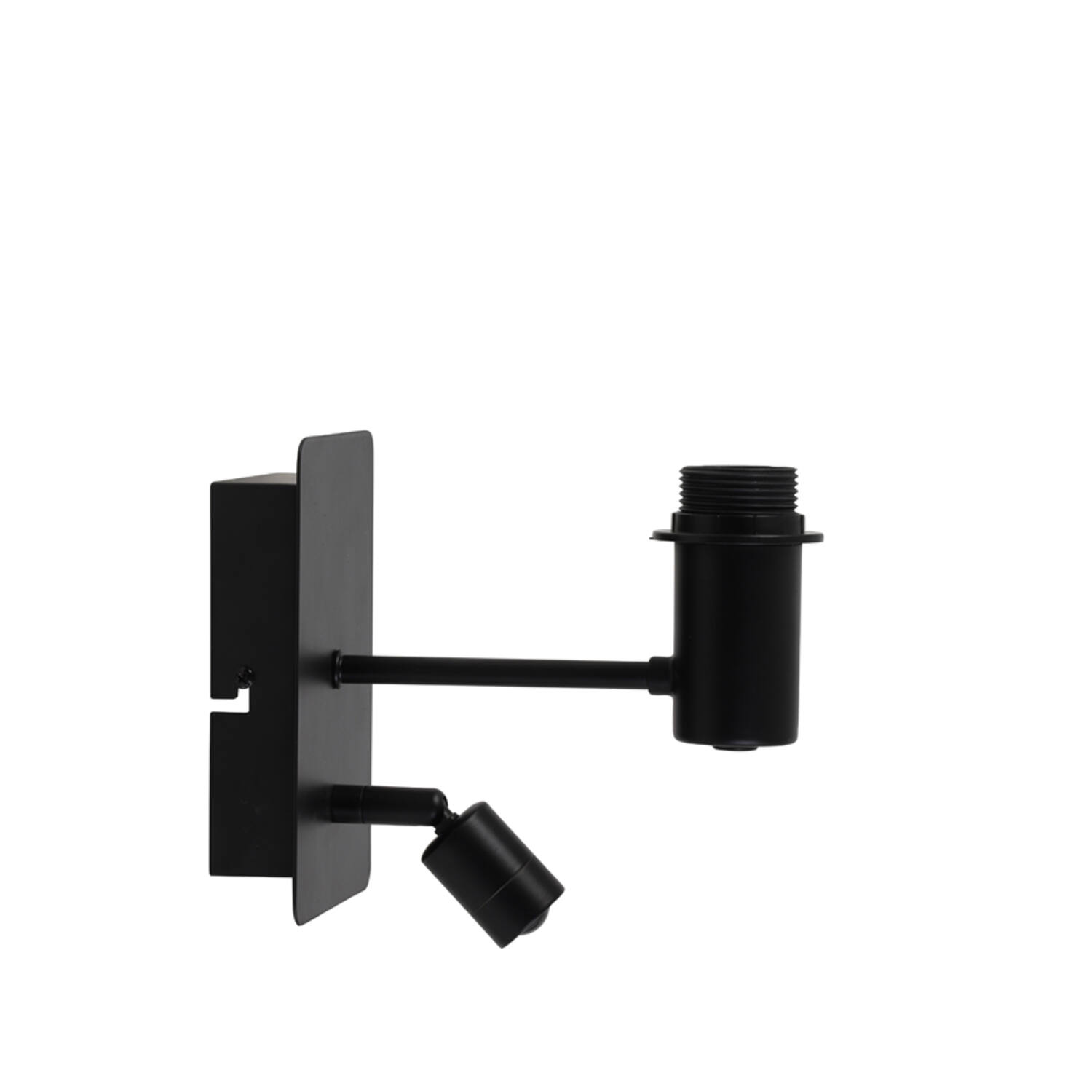 Industrielle schwarze Wandlampe mit zwei Lichtpunkten Light & Living Montana – Bild 2