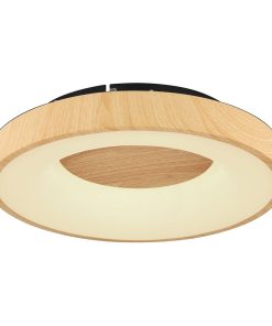 Metall-Deckenlampe schwarz ländlich Globo Jolli
