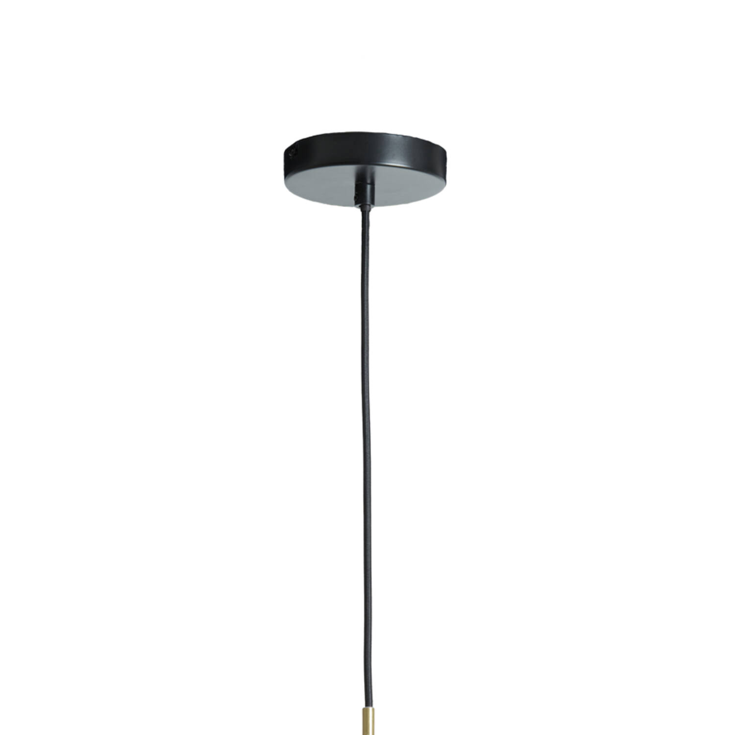 Retro graue runde Rauchglas-Hängelampe Light & Living Solna – Bild 4