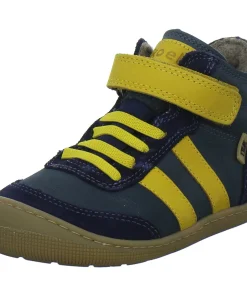 Koel Stiefel ungefüttert Jungen Barefoot Blau-kombi